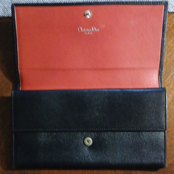 Dior Black Leather Wallet - Picture 4 of 14